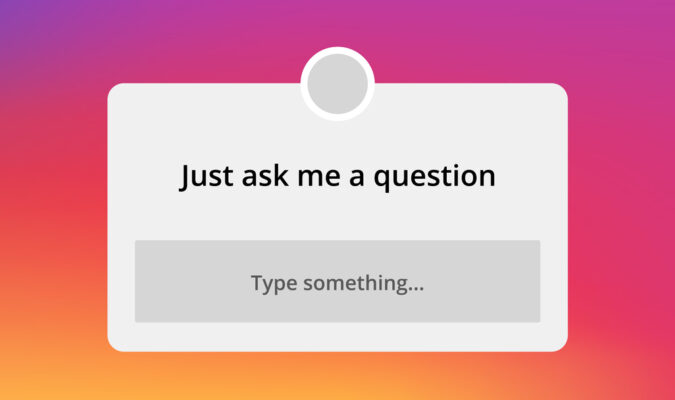 Instagram question on personnal account