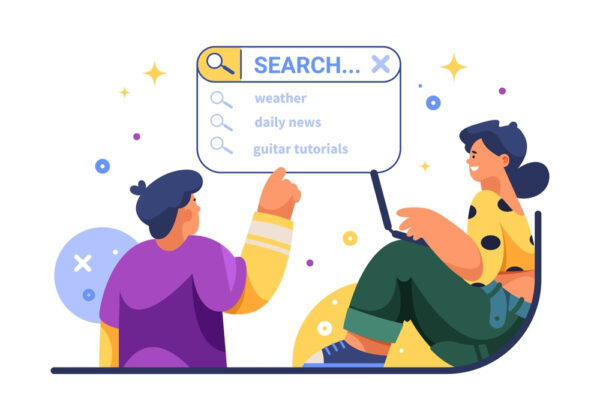 Search with keywords