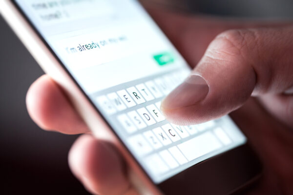 sending sms on iphone