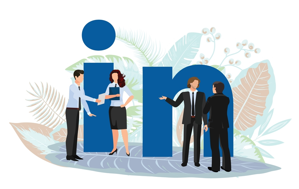 Linkedin Logo with persons