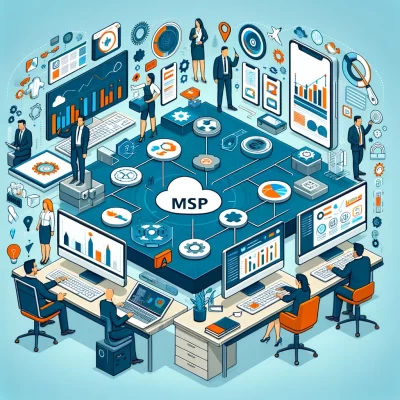 the concept of an MSP Managed Service Provider business.