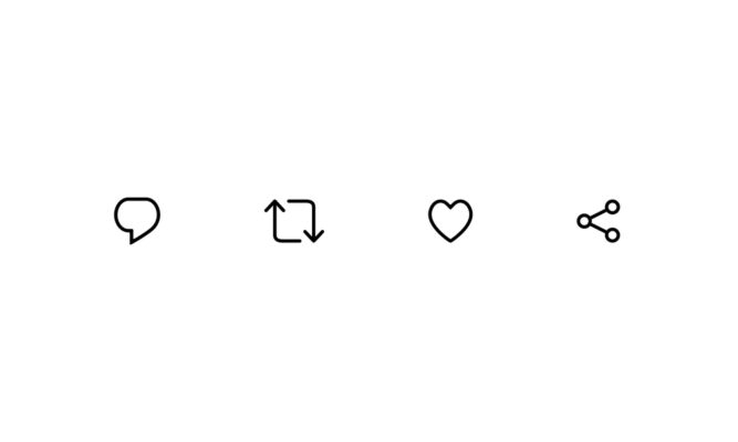 Twitter X symbols